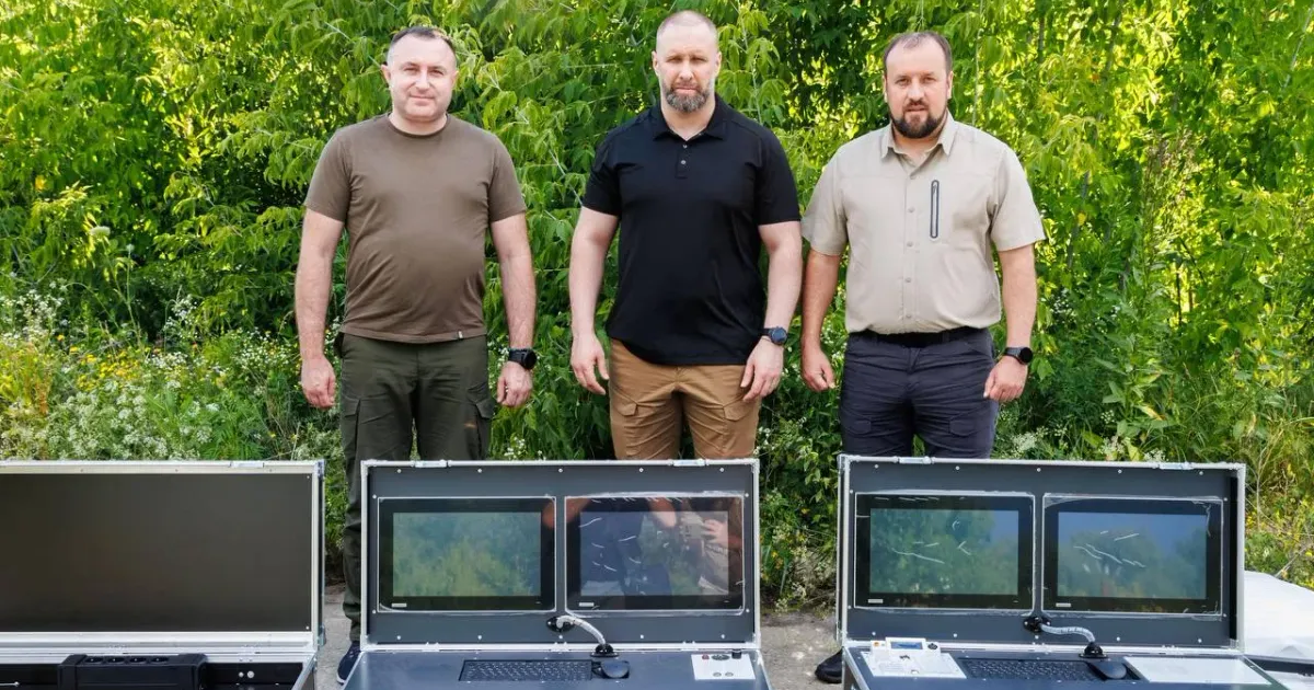 Фото: ХОВА Куп'янська міська рада передала силам ППО систему "Кречет" на порталі Gromada Group