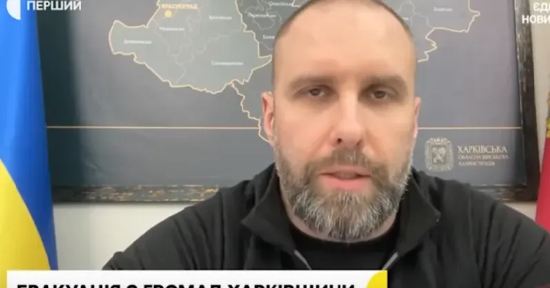 Про евакуацію населення з найбільш обстрілюваних громад Куп'янщини розповів начальник Харківської ОВА Олег Синєгубов в ефірі телемарафону «Єдині новини».