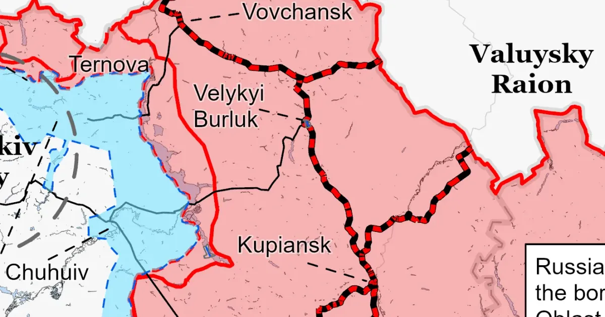 Експерти Інституту вивчення війни (Institute for the study of war) проаналізували ситуацію на Харківському та Слов’янському (південно-східному) напрямках станом на 7 серпня. Редакція КУП’ЯНСЬК Gromada Group публікує переклад вибраних фрагментів аналітичного звіту.