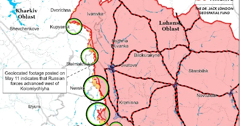 Карта: ISW Ворог просунувся на лінії Куп'янськ—Сватове — експерти ISW на порталі Gromada Group