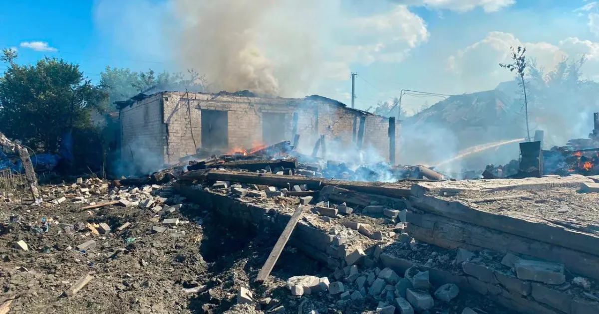 Фото: Поліція Харківської області Ворог обстріляв Ківшарівку, Кругляківку та Глушківку на Куп'янщині на порталі Gromada Group